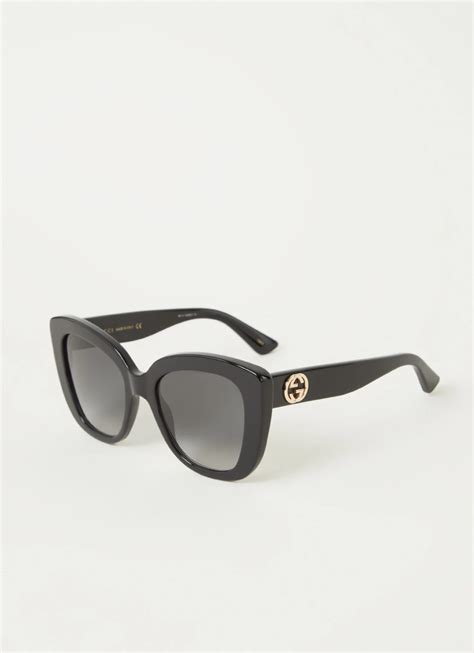 gucci zonnebril gg0327s bruin|Gucci GG0327S Sunglasses .